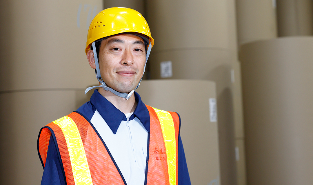 研究技術開発・環境経営推進部門　製紙技術開発本部　技術開発部技術開発課 課長　宍戸 正弘氏